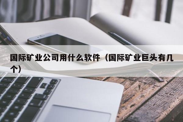 国际矿业公司用什么软件（国际矿业巨头有几个）