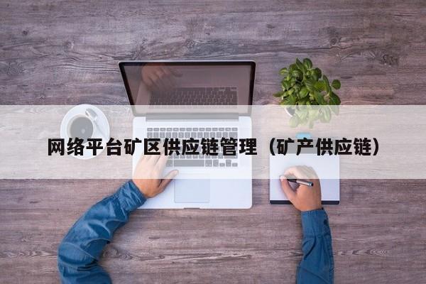 网络平台矿区供应链管理（矿产供应链）